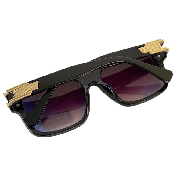 2 New Pairs Sean John Black & Gold Luxury Designer Shades Cool Urban Sunglasses - Picture 13 of 13